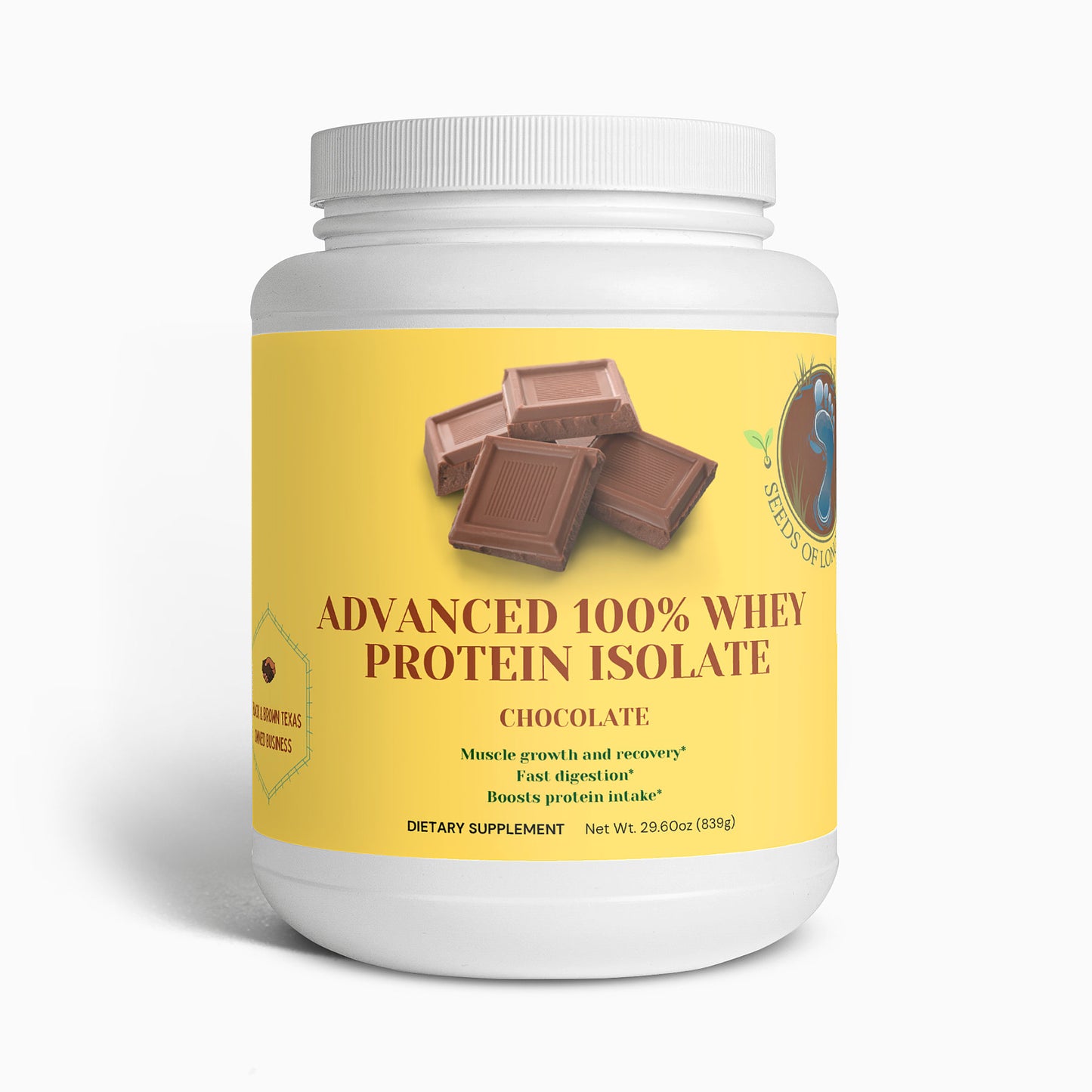 Advanced 100% Whey Protein Isolate (Chocolate)